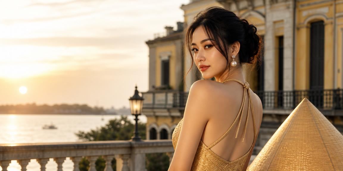 Người dùng Hà Nội xem baccarat trên giao diện mobile với nón lá